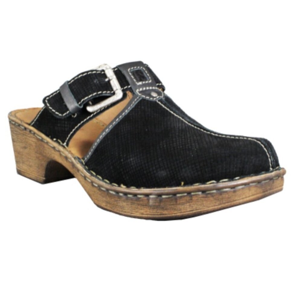 Josef Seibel Rebecca 63 Shoes Clogs in Black Size EU38